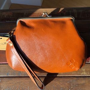 Patricia Nash Leather Snap Clutch Wristlet NWT